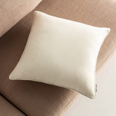 Μαξιλαροθήκη Διακόσμησης Gofis Home Chrome 43x43 Offwhite 930B/16