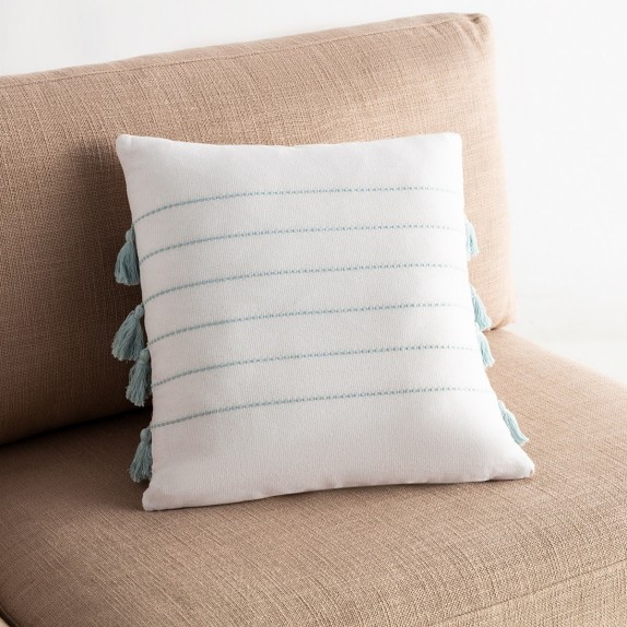 Μαξιλαροθήκη Διακόσμησης Gofis Home Maira 43x43 Aqua 540/11