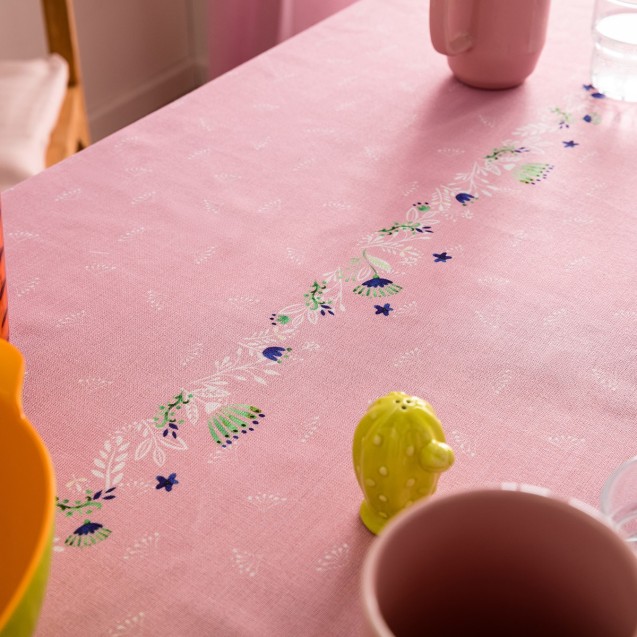 Τραπεζομάντηλο Gofis Home Eris 135x180 Ροζ 540/17