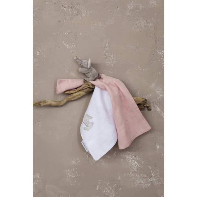 Σετ Πανάκια Ώμου 2 Τεμαχίων Nima Bunny Love 25x50