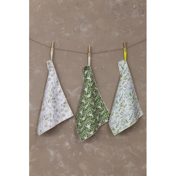 Σετ Πετσέτες Κουζίνας 3 Τεμαχίων Nima Idira 40x60