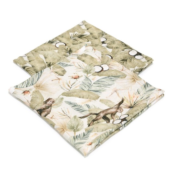 Σετ Πάνες Αγκαλιάς 2 Τεμαχίων La Millou Bamboo Boho Coco...