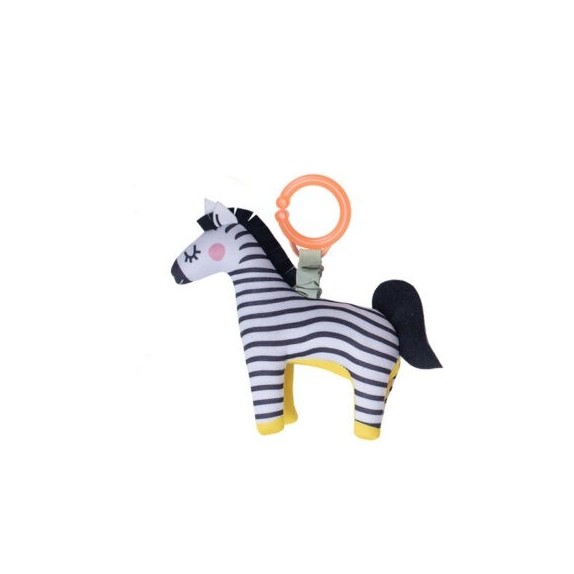 Κουδουνίστρα Taf Toys Dizi The Zebra T-12685