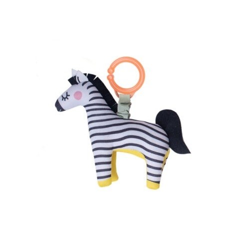 Κουδουνίστρα Taf Toys Dizi The Zebra T-12685