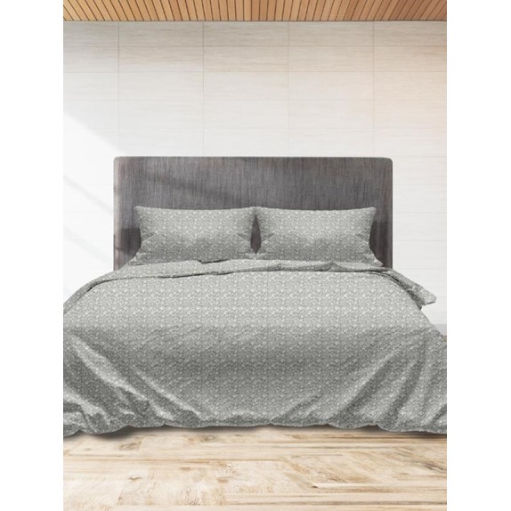 Σετ Σεντόνια Μονά Sunshine Home Flannel 920 Grey 160x250