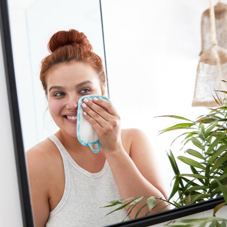 Σετ Πετσετάκια Ντεμακιγιάζ 3 Τεμαχίων Dock & Bay Chamomile Blue 12x10