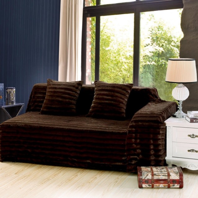 Ριχτάρι Διθέσιου Silk Fashion Ironed Chocolate...