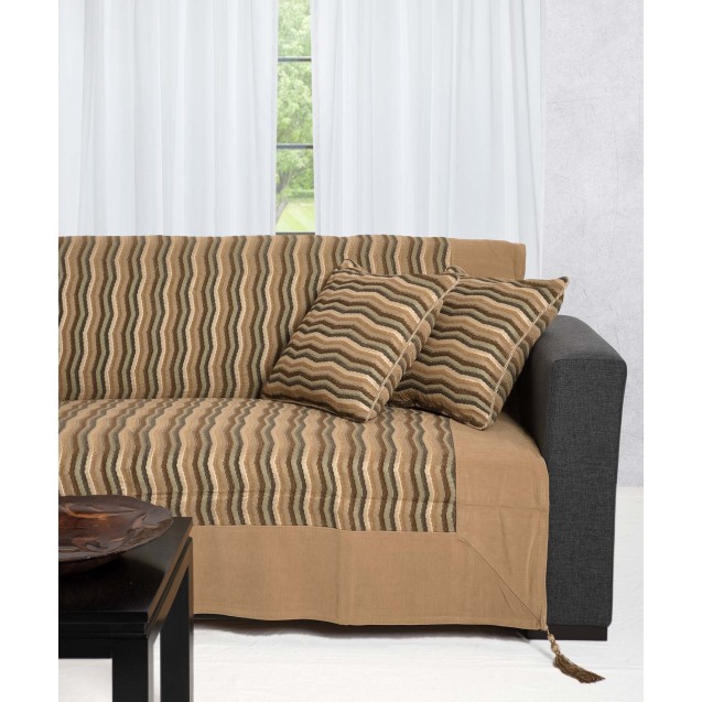 Ριχτάρι Πολυθρόνας Silk Fashion 602 Κύμα Ivory...