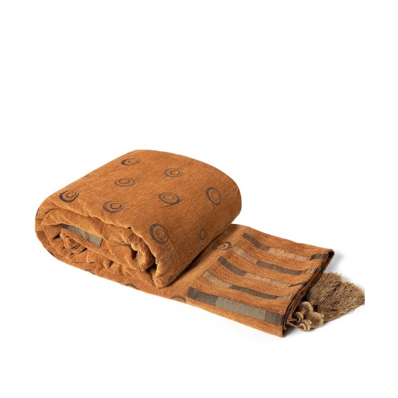  Ριχτάρι Πολυθρόνας Silk Fashion 5103 Χρυσό 150x180