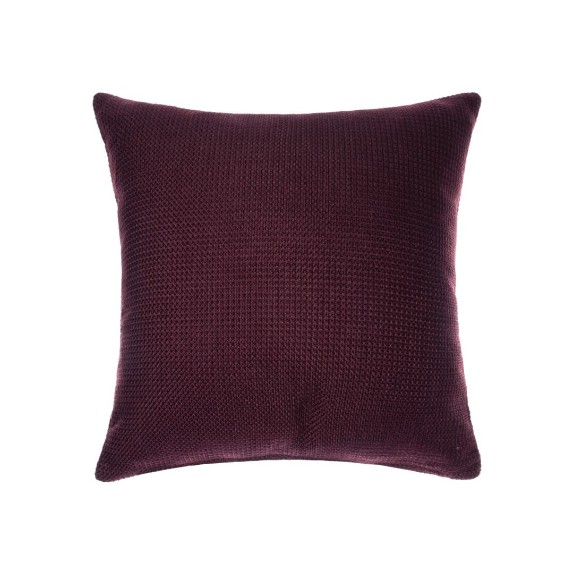 Μαξιλαροθήκη Διακόσμησης Silk Fashion 9925 Μελιτζανί 45x45