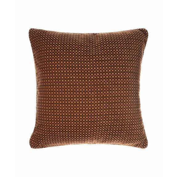 Μαξιλαροθήκη Διακόσμησης Silk Fashion 809 Καφέ 45x45