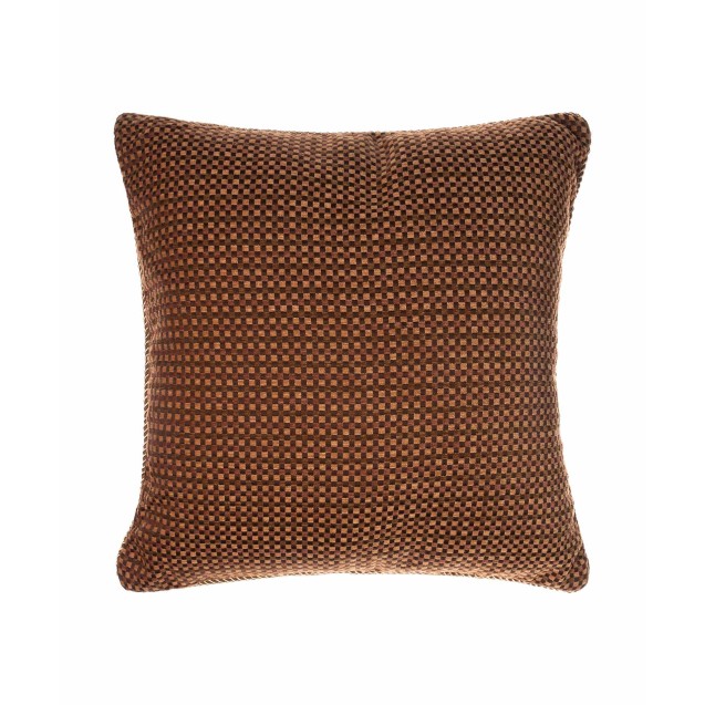 Μαξιλαροθήκη Διακόσμησης Silk Fashion 809 Καφέ...