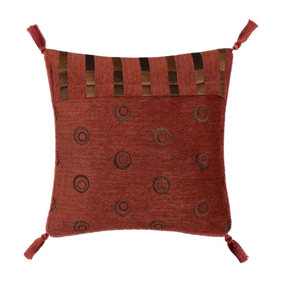 Μαξιλαροθήκη Διακόσμησης Silk Fashion 5103 Πορτοκαλί 45x45