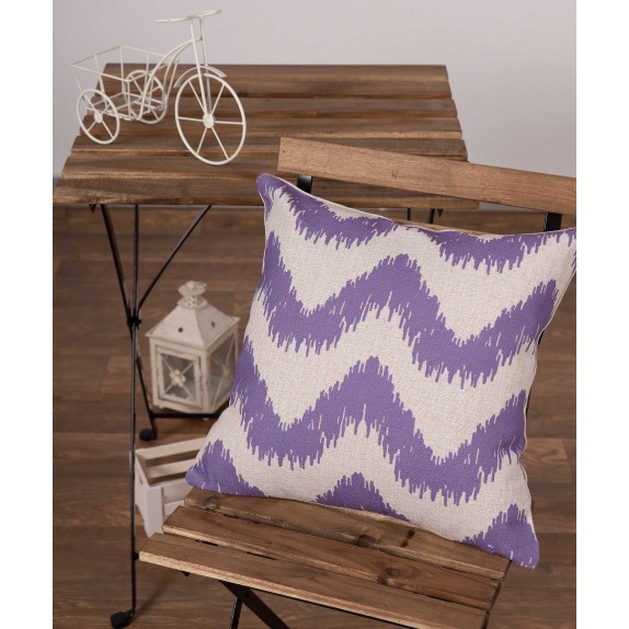 Μαξιλαροθήκη Διακόσμησης Silk Fashion Λινό 19 45x45