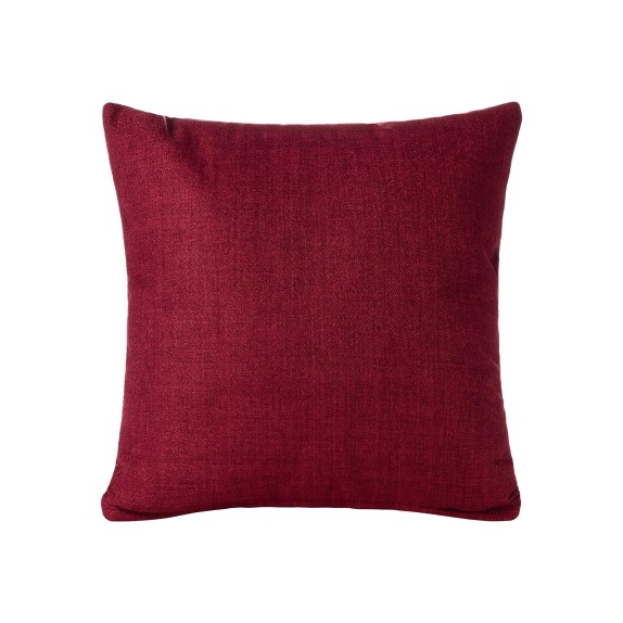 Μαξιλαροθήκη Διακόσμησης Silk Fashion Α803 Μπορντώ 45x45