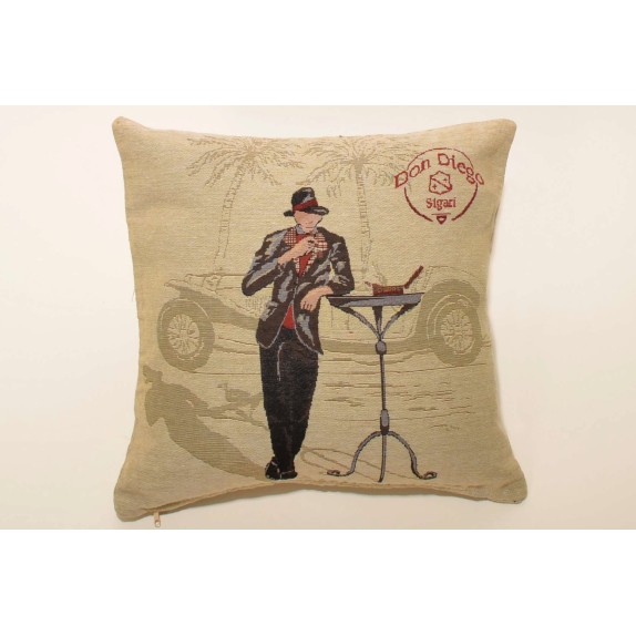 Μαξιλαροθήκη Διακόσμησης Silk Fashion Don Diego 45x45