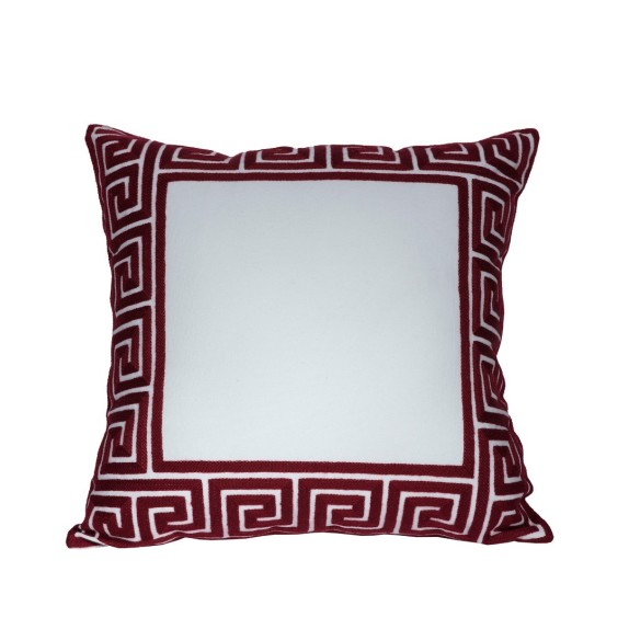Μαξιλάρι Διακόσμησης Silk Fashion Bg11 Μπορντώ 45x45