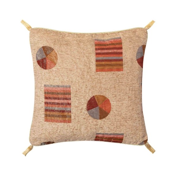 Μαξιλαροθήκη Διακόσμησης Silk Fashion 392/393 Ivory 45x45