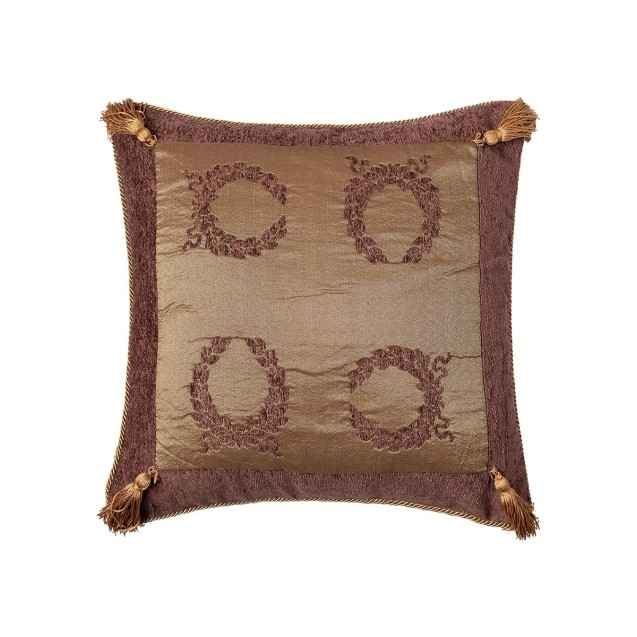 Μαξιλαροθήκη Διακόσμησης Silk Fashion 6416 Καφέ...