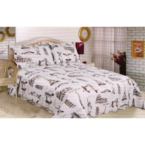 Σετ Κουβερλί Υπέρδιπλο Silk Fashion Ag3229 220x240