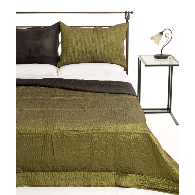 Σετ Κουβερλί Μονό Silk Fashion 6330 Πράσινο...