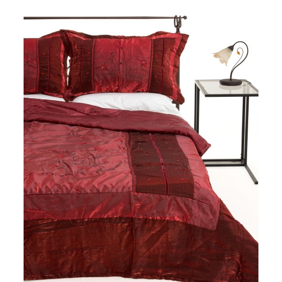 Σετ Κουβερλί Μονό Silk Fashion 10507 Κόκκινο 160x220