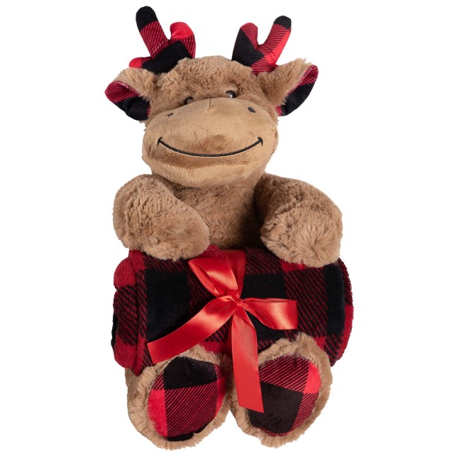 Σετ Βρεφική Κουβέρτα και Κουκλάκι Silk Fashion...