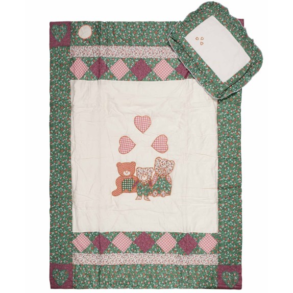 Σετ Βρεφικό Κουβερλί Silk Fashion 594385 90x125