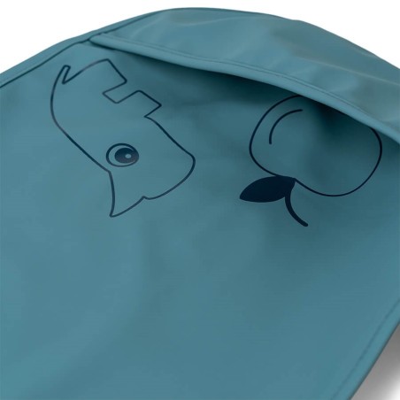 Σετ Σαλιάρα Με Βέλκρο 2 Τεμαχίων Done By Deer Deer Friends Blue BR75338