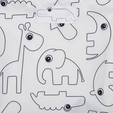 Παιδικό Σακίδιο Πλάτης Done By Deer Gymbag Elphee Powder BR74546