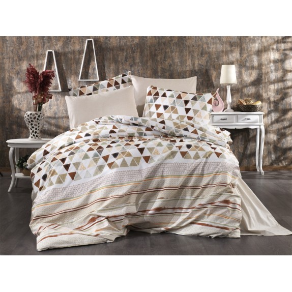 Σετ Σεντόνια Υπέρδιπλα 4 Τεμαχίων Dimcol Ναυσικά 345...