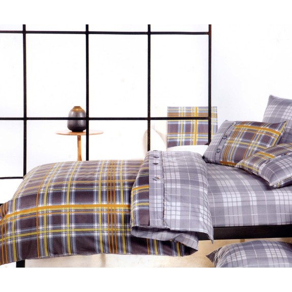 Σετ Σεντόνια Βαμβακοσατέν Υπέρδιπλα 3 Τεμαχίων Silk...