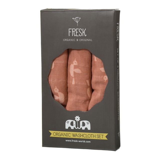 Σετ Πετσετάκια Πλυσίματος 3 Τεμαχίων Fresk...