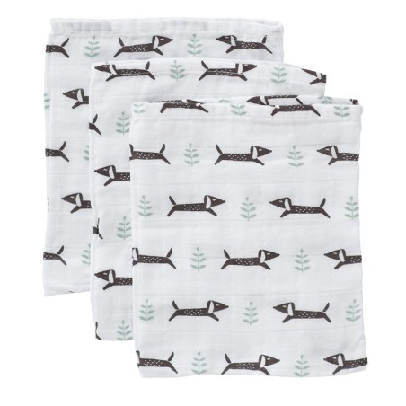 Σετ Πετσετάκια Πλυσίματος 3 Τεμαχίων Fresk Dachsy FR-F112-14