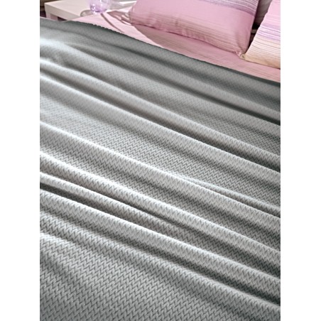 Σετ Κουβέρτα Υπέρδιπλη 2 Τεμαχίων Guy Laroche Rombus Silver 220x240