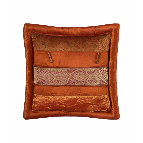 Μαξιλαροθήκη Διακόσμησης Silk Fashion Δάκρυ Πορτοκαλί 45x45