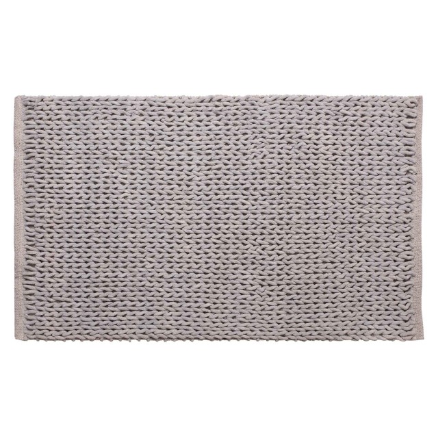 Πατάκι Silk Fashion Αλυσίδα Γκρι