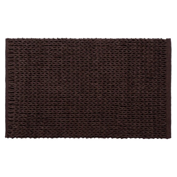 Πατάκι Silk Fashion Αλυσίδα Καφέ