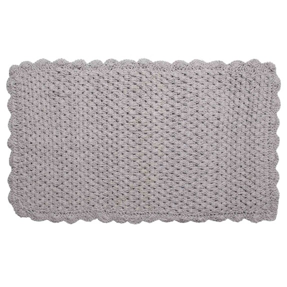 Πατάκι Silk Fashion Πλεκτό Γκρι