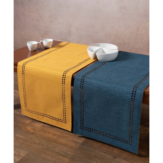 Runner Silk Fashion Bg18 Κίτρινο/Ραφ