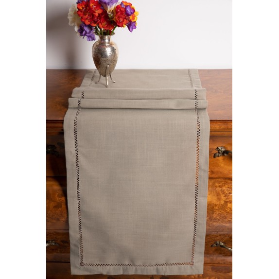 Runner Silk Fashion 3096 Γκρι Σκούρο 45x170