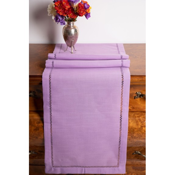 Τραπεζομάντηλο Silk Fashion 3096 Λιλά