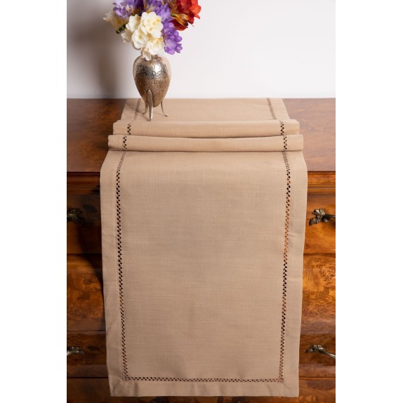 Runner Silk Fashion 3096 Μπεζ 45x170