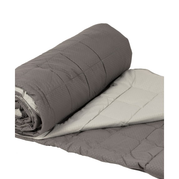 Πάπλωμα Μονό Silk Fashion 11053 Γκρί Σκούρο 160x220