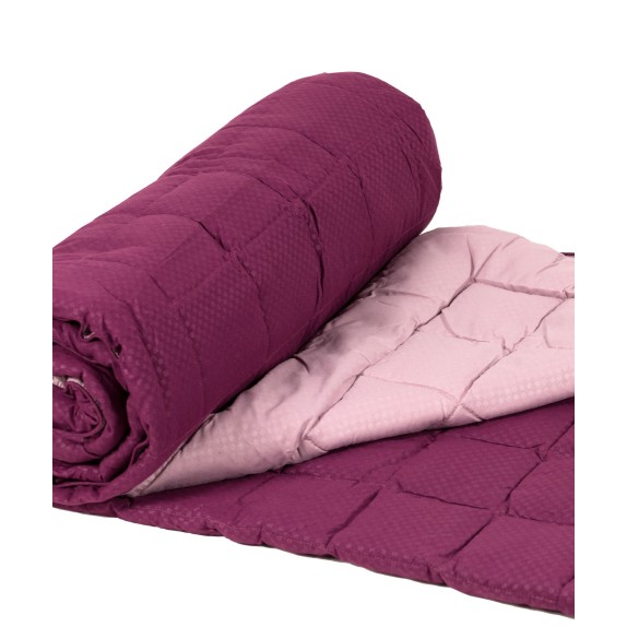 Πάπλωμα Μονό Silk Fashion 11053 Μώβ/Λιλά 160x220