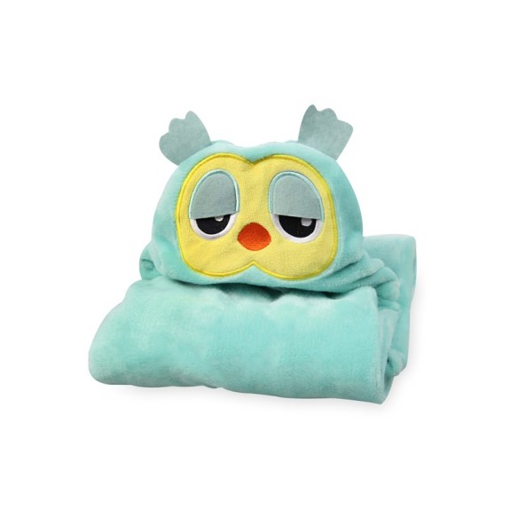 Κουβέρτα Fleece Αγκαλιάς με Κουκούλα Morven 2147...