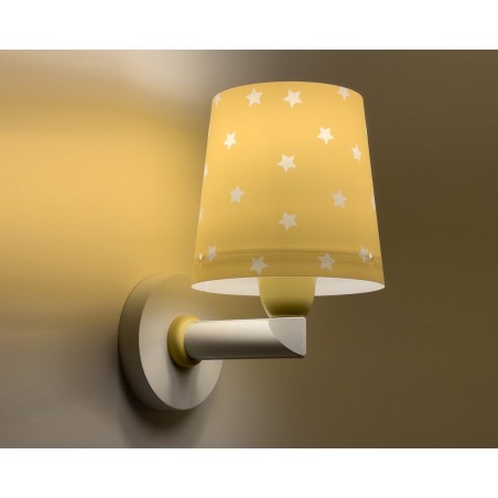 Παιδική Απλίκα Τοίχου Ango Starlight Yellow 82219 A