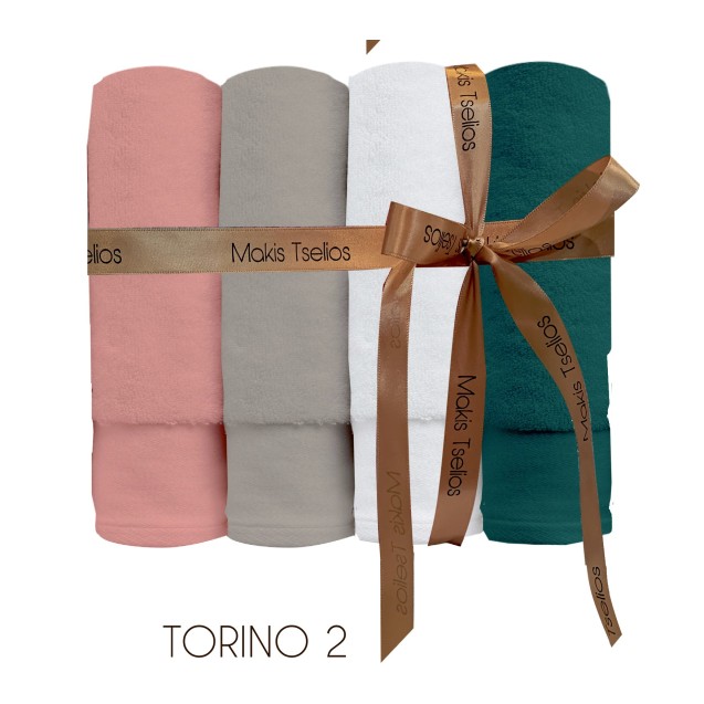 Σετ Πετσέτες Προσώπου 4 Τεμαχίων Makis Tselios...