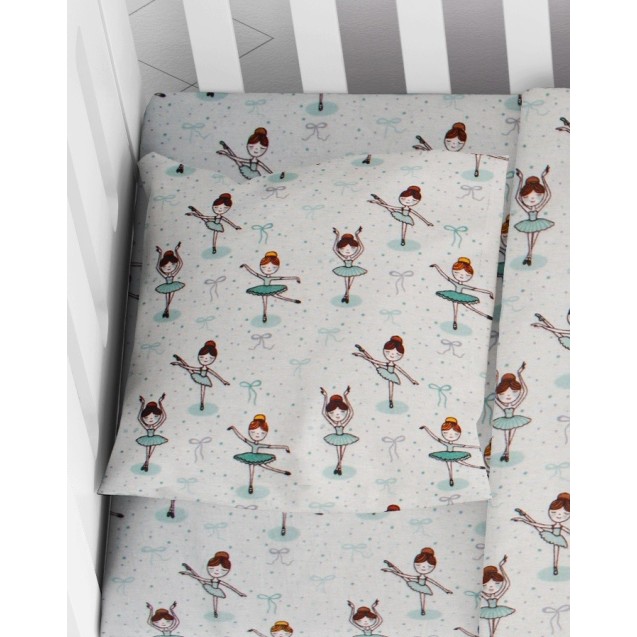 Βρεφική Μαξιλαροθήκη Dimcol Μπαλαρίνα 166 Green...