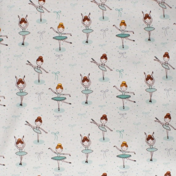 Πάνα Φανελένια Dimcol Μπαλαρίνα 166 Green 80x80